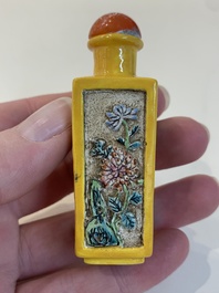 A collection of ten Chinese snuff bottles, various marks, 19/20th C.