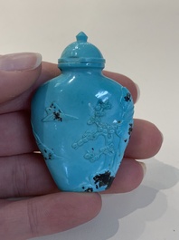 A collection of ten Chinese snuff bottles, 19/20th C.