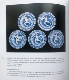 A Chinese blue and white 'frog' plate, Jiajing/Wanli