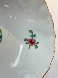 A Chinese famille rose 'peaches' bowl, Tongzhi mark and of the period