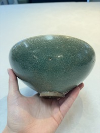 A Chinese green-glazed 'jun' bowl, Song