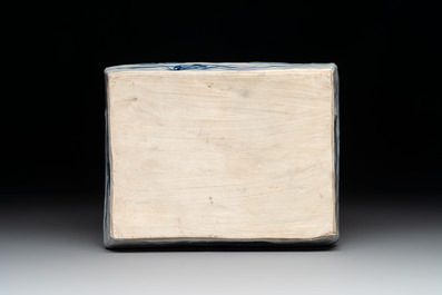 A Chinese blue and white ko-sometsuke basket, possibly Tianqi