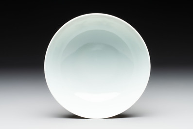 Three Chinese famille rose bowls, Tongzhi and Guangxu marks, 19th C.