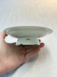A Chinese qingbai cup stand, Song