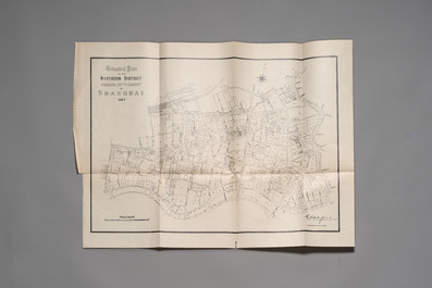 A collection of Land Assessment Schedules, issued by the Shanghai Municipal Council, dated 1927