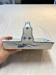 A Chinese blue and white ko-sometsuke basket, possibly Tianqi