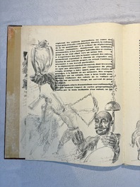 Alexandre Iacovleff (1887-1938): 'La croisi&egrave;re jaune', incl. 44 illustrations, lithography on paper, dated 1931-1932