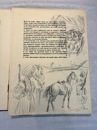 Alexandre Iacovleff (1887-1938): 'La croisi&egrave;re jaune', incl. 44 illustrations, lithography on paper, dated 1931-1932