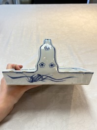 A Chinese blue and white ko-sometsuke basket, possibly Tianqi
