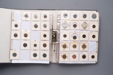A large collection of 440 German coins, dating from 1819 to 1979