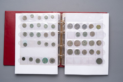 A large collection of 614 international coins, incl. coins from Germany, Norway, USA, UK, etc.