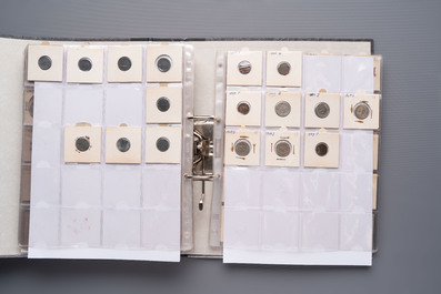 A large collection of 440 German coins, dating from 1819 to 1979