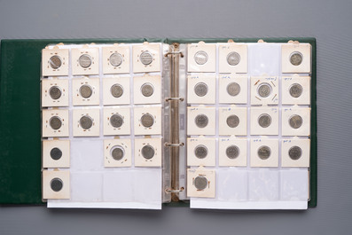 A large collection of 440 German coins, dating from 1819 to 1979