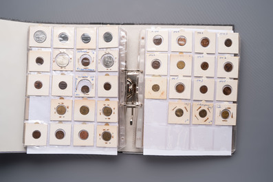 A large collection of 440 German coins, dating from 1819 to 1979