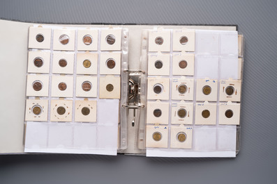 A large collection of 440 German coins, dating from 1819 to 1979