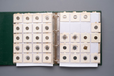A large collection of 440 German coins, dating from 1819 to 1979