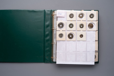A large collection of 614 international coins, incl. coins from Germany, Norway, USA, UK, etc.