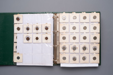 A large collection of 440 German coins, dating from 1819 to 1979