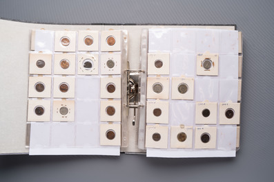 A large collection of 440 German coins, dating from 1819 to 1979