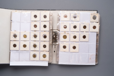 A large collection of 440 German coins, dating from 1819 to 1979
