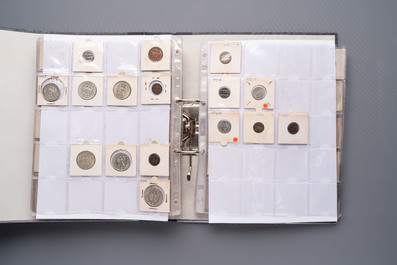 A large collection of 440 German coins, dating from 1819 to 1979