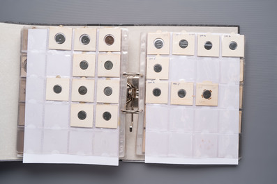 A large collection of 440 German coins, dating from 1819 to 1979
