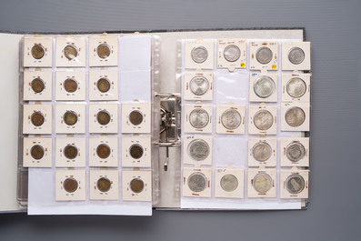 A large collection of 440 German coins, dating from 1819 to 1979