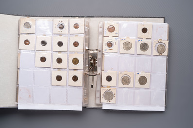 A large collection of 440 German coins, dating from 1819 to 1979