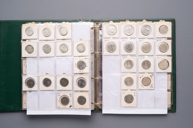 A large collection of 440 German coins, dating from 1819 to 1979
