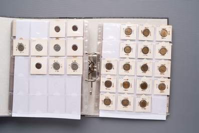 A large collection of 440 German coins, dating from 1819 to 1979