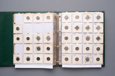 A large collection of 440 German coins, dating from 1819 to 1979