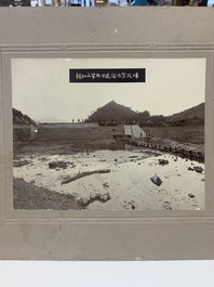 A group of 18 Japanese photographs depicting military, academic, and personal subjects, early 20th C.