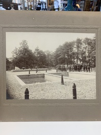 A group of 18 Japanese photographs depicting military, academic, and personal subjects, early 20th C.