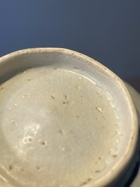 A collection of ten Chinese blue and white bowls, Ming