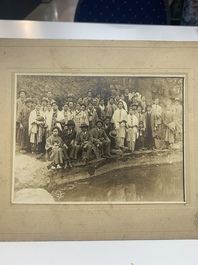 A group of 18 Japanese photographs depicting military, academic, and personal subjects, early 20th C.