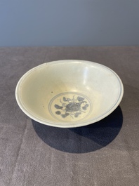 A collection of ten Chinese blue and white bowls, Ming