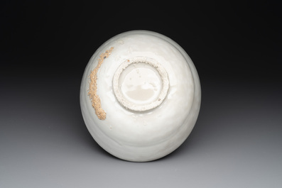 A collection of ten Chinese blue and white bowls, Ming