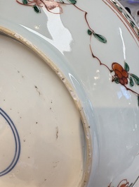 A Chinese famille verte 'Xi Xiang Ji' dish, Kangxi