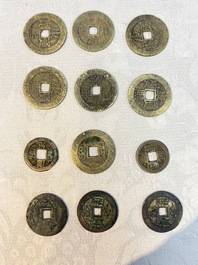 31 Chinese copper-alloy coins, 17th C. and later