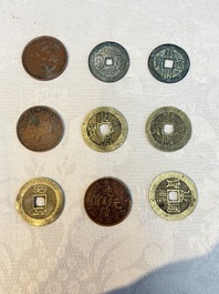 31 Chinese copper-alloy coins, 17th C. and later