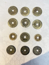 31 Chinese copper-alloy coins, 17th C. and later