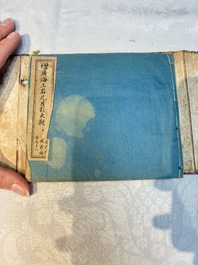'Sketches of Confucius 聖跡圖' and 'Grand Panorama of Shanghai's Famous Courtesans 增廣海上名花月影大觀', Republic
