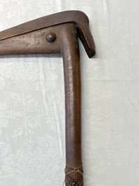 A rare wooden 'Porowa Ra Maru' or 'bird-head' club, Kanak peoples, New Caledonia, 19th C.