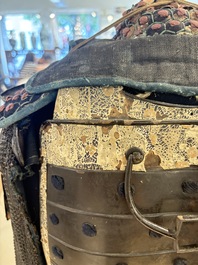 An impressive Japanese samurai armor, Edo, 18th C.