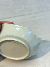 16 Chinese blue and white wares, Kangxi/Yongzheng