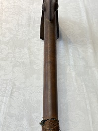A rare wooden 'Porowa Ra Maru' or 'bird-head' club, Kanak peoples, New Caledonia, 19th C.