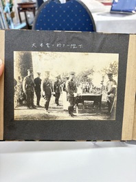 Hiroshi Morimoto 森本博: A photo album of the Japanese Army Academy and Emperor Shōwa, early 20th C.