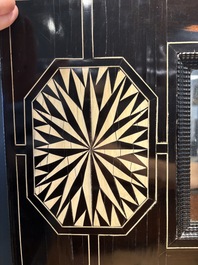 A fine Italian tortoiseshell- and ebony-veneered cabinet, Florence, 17th C.