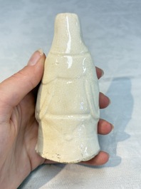 A Chinese Dehua blanc de Chine 'Kuixing' group and a Guanyin, 19th C.