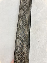 Three Omani Khanjars, one with Rhinoceros horn hilt, 19th C.
